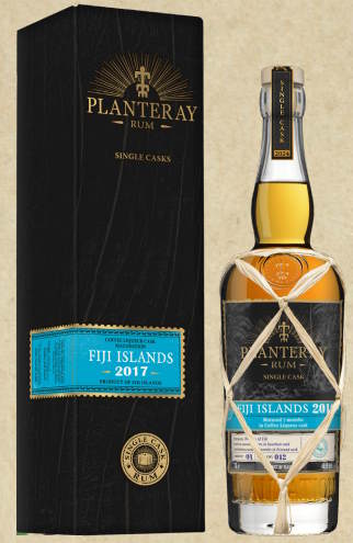Planteray Fiji 2017 2025 Pauillac Cask XO 0,7l 48,3 %vol. single cask Rum Plantation frd