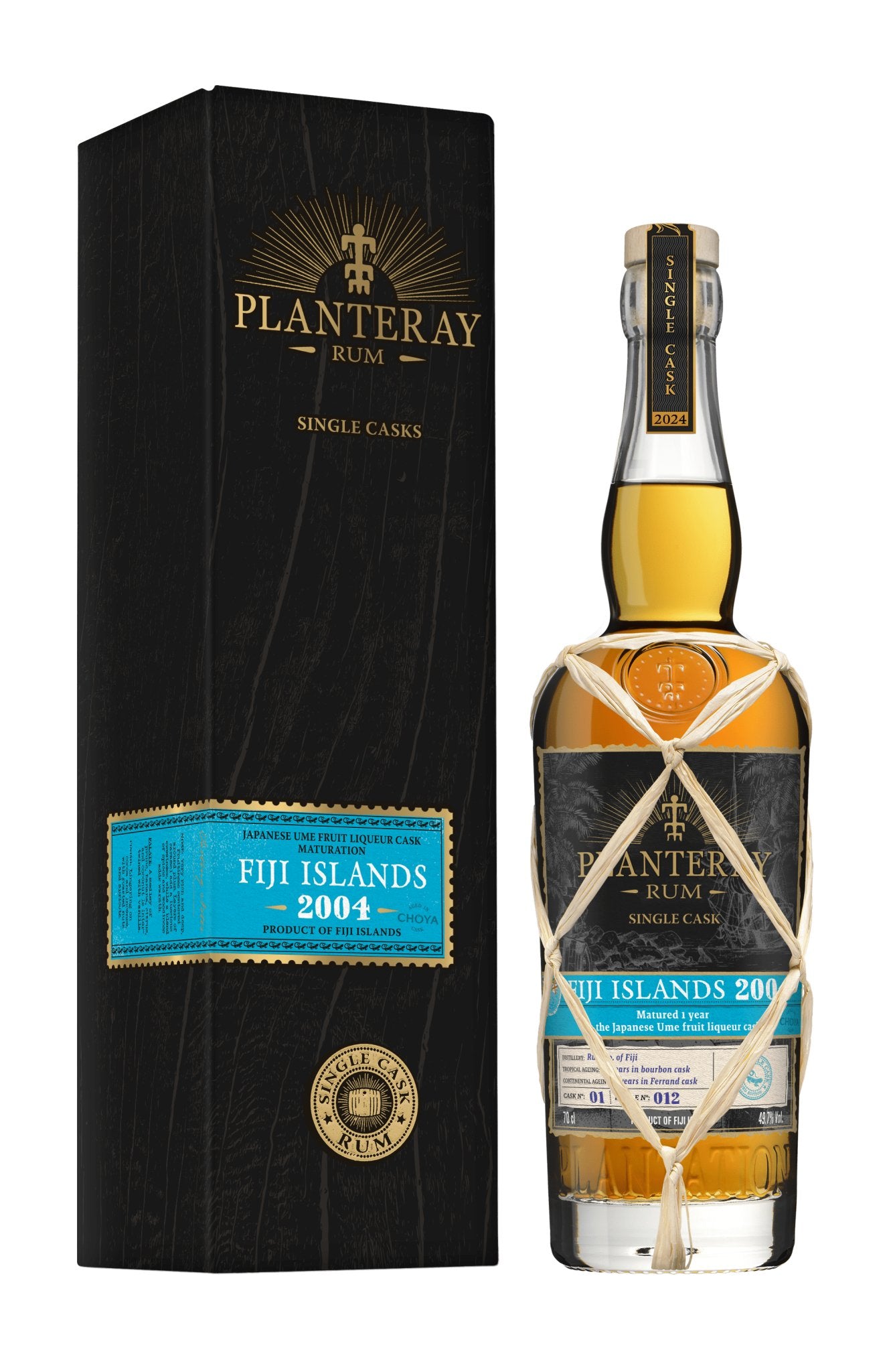 Planteray Fiji 2004 2024 Umeshu Cask Finish XO 0,7l 48,4 %vol. nio single cask Rum Plantation