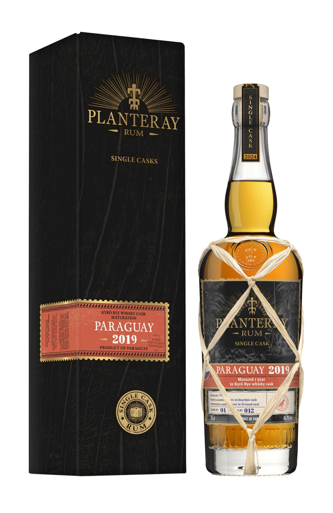 Planteray Paraguay 2019 2024 Rye Cask Finish XO 0,7l 44,4 % vol. single cask Rum Plantation