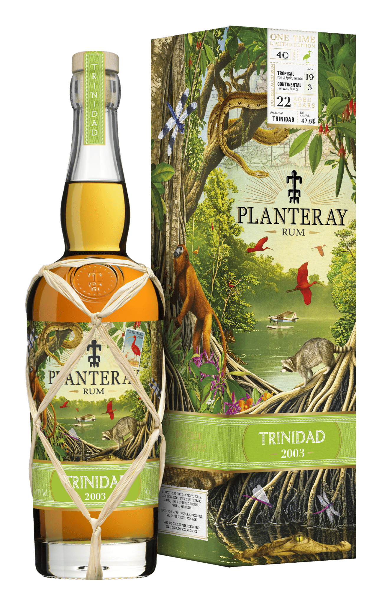 alt
Planteray one time Trinidad TDL 2003 2025 0,7l 47,8 % vol. Limited Edition Rum Plantation