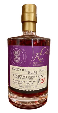 Rumclub Edition 26 private Selection Ex-GARDEL 1983 41,6% 0,5L Rhum Agricole 4-jährige