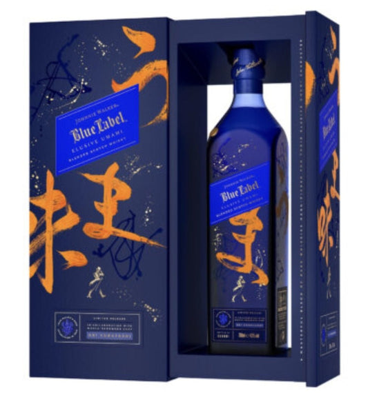 Johnnie Walker Umami Elusive blue Label 0,7l 43% vol. Blended Malt Scotch Whisky - inn-out-shop