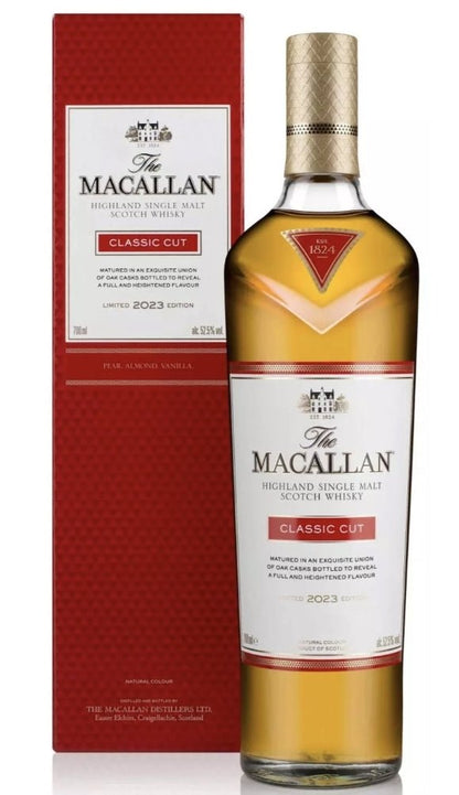 Macallan Classic Cut 2023 Highland whisky 0,7l Fl 50,3%vol. single malt scotch   Pear Almond Vanilla