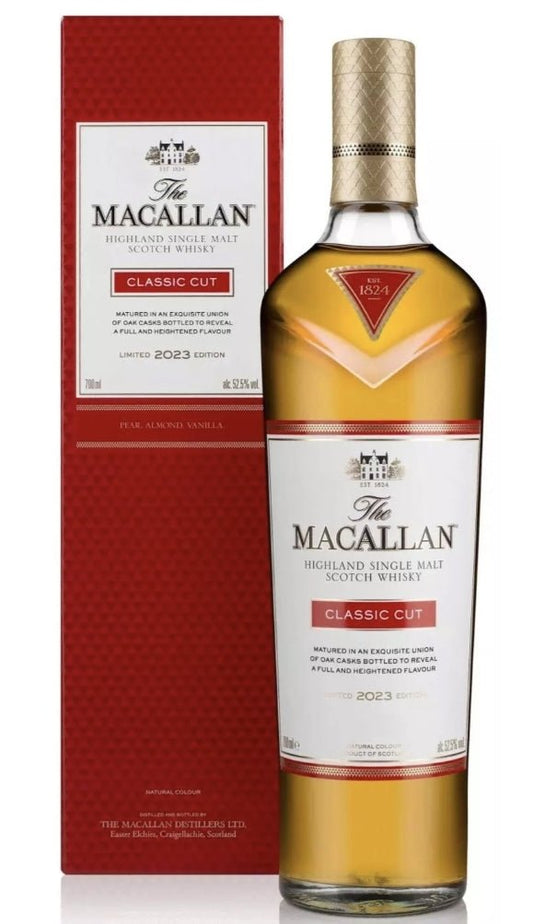 Macallan Classic Cut 2023 Highland whisky 0,7l Fl 50,3%vol. single malt scotch   Pear Almond Vanilla