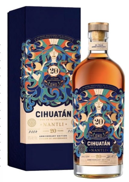 Cihuatan Nantli 2004 2024 ( Mutter ) small batch Rum el salvador 0,7l 40 % vol. 20y old 20 th Anniversary  virgin american