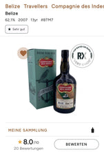 Load image into Gallery viewer, Compagnie des Indes Rum Belize, Travellers Distillery 13YO Single Cask Rum 02/2007 - 10/2020 62,1% vol. Single Cask Rum 0,7l
