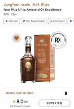 Load image into Gallery viewer, A.H.Riise Rum Non plus ultra Ambre d or Excellence 0,7l 42% vol.
