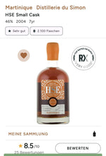 Load image into Gallery viewer, HSE 2004 2012 small cask Agricole Rum Extra Vieux 46% vol. 0,5l Rhum
