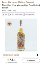 Load image into Gallery viewer, Plantation one time Peru 2006 2020 0,7l 47,9% vol. limited Edition Rum Sonderedition limitiert
