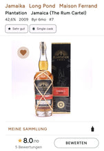 Load image into Gallery viewer, Plantation Jamaica Tokay Wine cask 2009 42,6% 0,7l Rum single cask Fassabfüllung Sonderedition limitiert auf 7 Fässer  Esters
