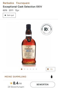 Foursquare 2011 BUNDLE m.Doorly 14 Barbados 48-60% vol. 0,7l Rum