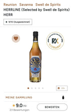 Laden Sie das Bild in den Galerie-Viewer, Savanna Herrline Swell de Spirit Reunion Rhum 60,8% vol. 0,5l rum
