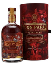 Chargez l&#39;image dans la visionneuse de la galerie,Don Papa Quincentennial Rum Port cask 0,7l 50 % vol. mit Geschenk Dose
