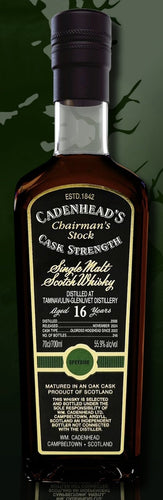 Tamnavulin Chairmans Stock 2008 single cask sherry oloroso Cadenhead's 0,7l 55,9 %vol.