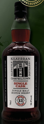 Kilkerran Single cask 13y 2024 whisky o.Dose 0,7l 56,9 %vol. Campbeltown