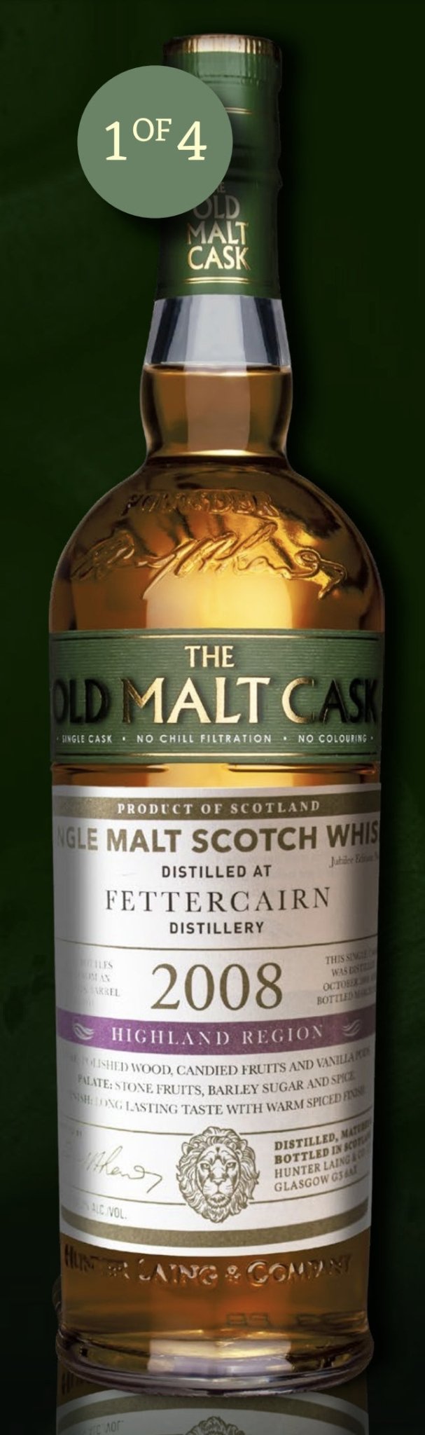 Fetterncairn single cask 2008 2024 15Y amerikan oak 50% vol. 0,7l Whisky Hunter Laing #hlxxx