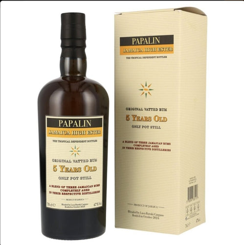 Velier Papalin Jamaica High Ester 5y Rum 0,7l 47 % Velier