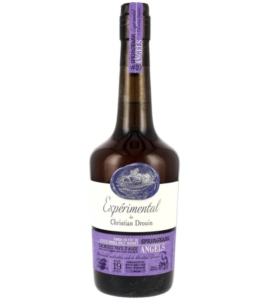 Christian Drouin 19y Springbank fût Angels Calvados Expérimental 0,7l 50,4% vol.#10
