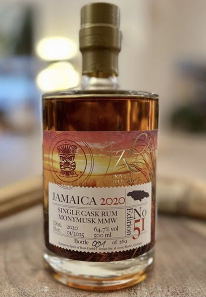 Rumclub Ed.51 Monymusk 2020 MMW Jamajka Clarendon 2024 64,7 % vol. 0,5l Single cask Rum club Jamajka