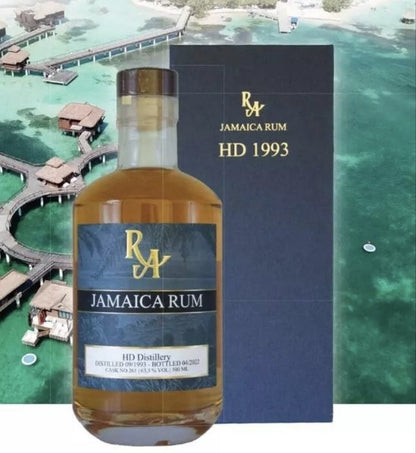 RA Jamaica 12y 2009 2022 Clarendon Distillery 0,5l 64,3% vol. um Artesanal #258 #259  Mark: EMB