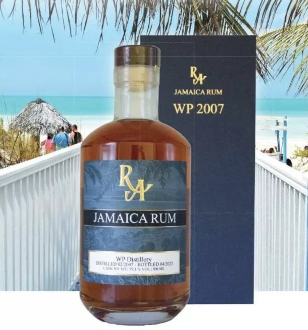 RA Jamaica 15y WP 2007 2022 Worthy Park distillery 0,5l 59,1%vol. Rum Artesanal #193  limitiert auf