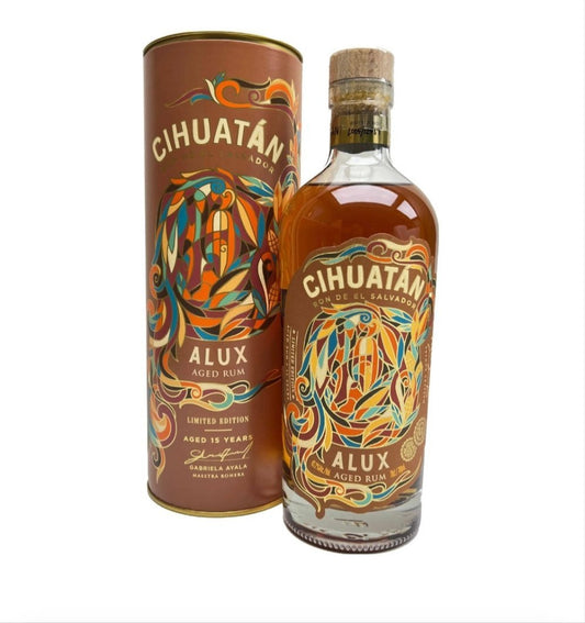 Cihuatan Alux 15y 2022 0,7l 43,2% vol. Rum el Salvador. Ron de El Salvador limited edition Blend