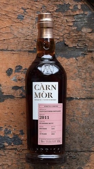 Glentauchers 2011 2022 11y Carn Mor 47,5%vol. 0,7l Strictly Limited Whisky First Fill Bourbon Barrel/ 5 Fässer