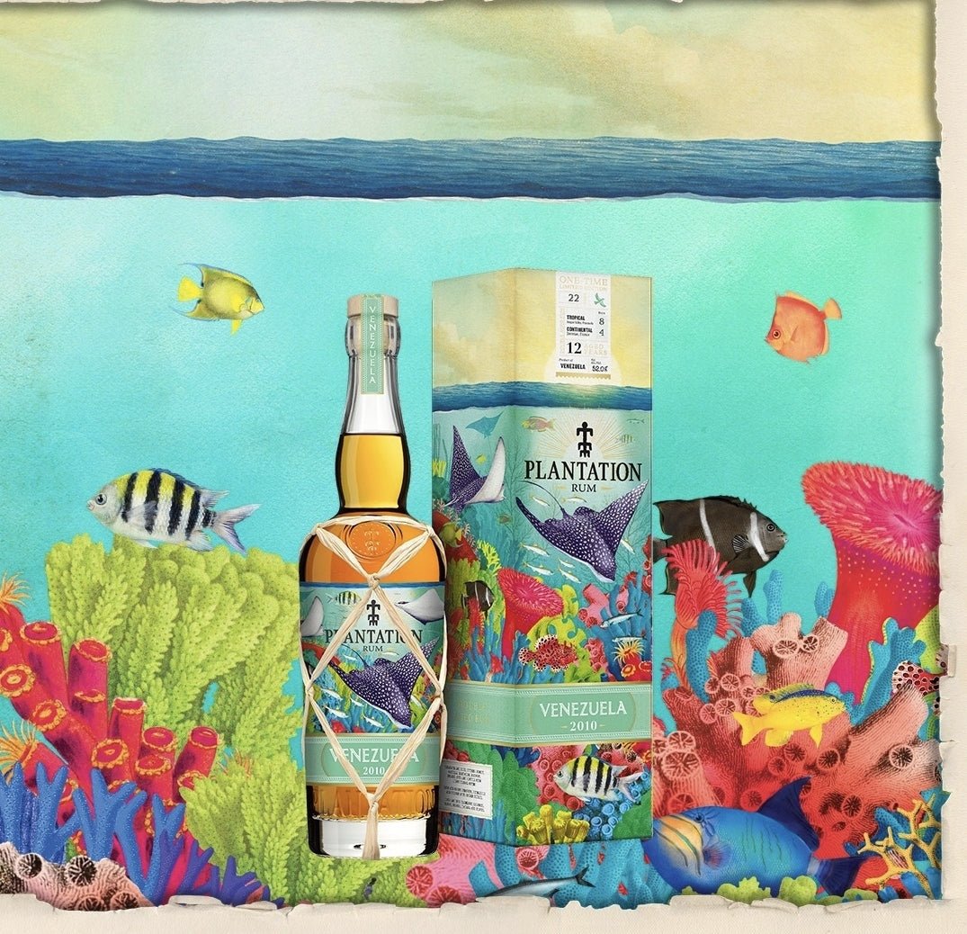 Plantation one time Venezuela 2010 0,7l 52% vol. limited Edition Rum Sonderedition limitiert under the sea
8 y ex-bourbon