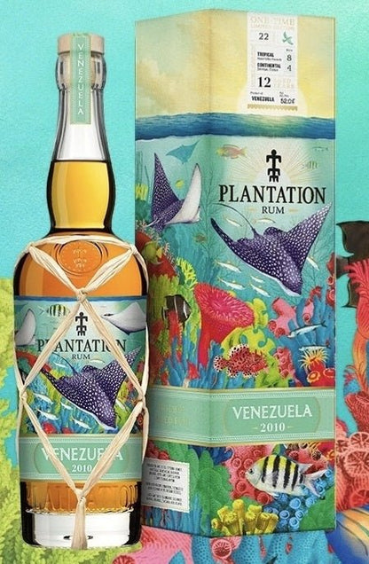Plantation one time Venezuela 2010 0,7l 52% vol. limited Edition Rum Sonderedition limitiert under the sea
8 y ex-bourbon