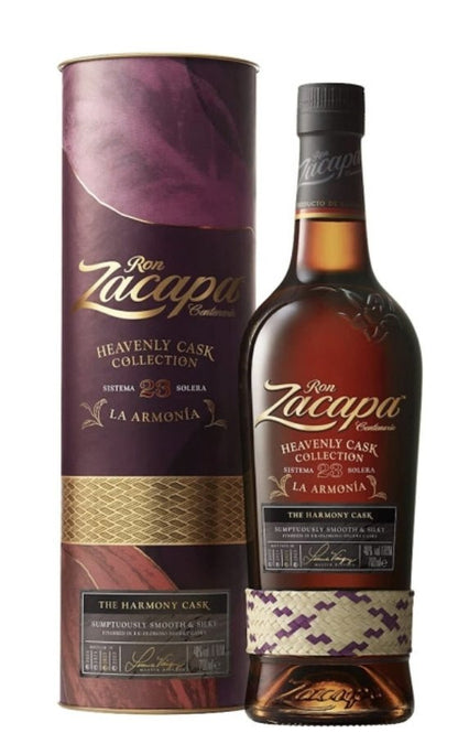 Zacapa 23 La Armonia Nr.3  Le fût de l’harmonie Heavenly Cask 0,7l 40%vol. rhum système Solera ,ex Oloroso Sherry