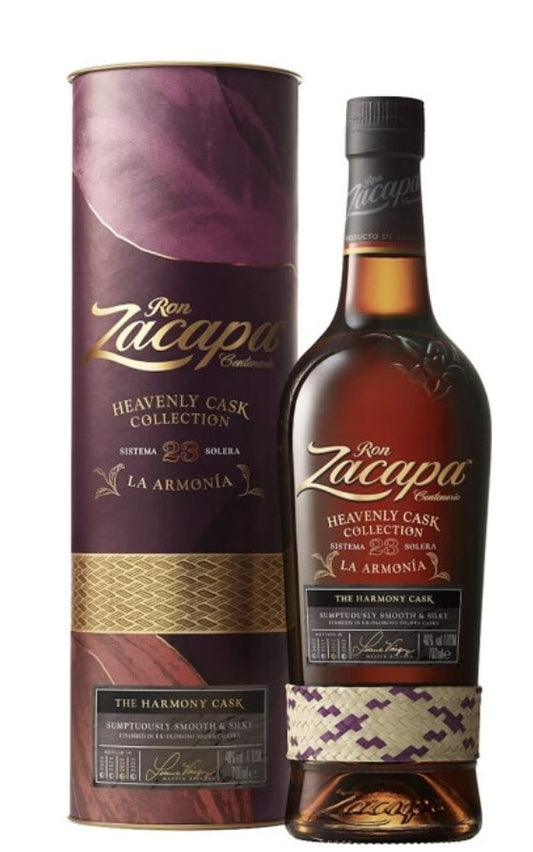 alt
Zacapa 23 La Armonia Nr.3  Sud Harmony Nebeský sud 0,7l 40%vol. rum Systém Solera ,z Oloroso Sherry