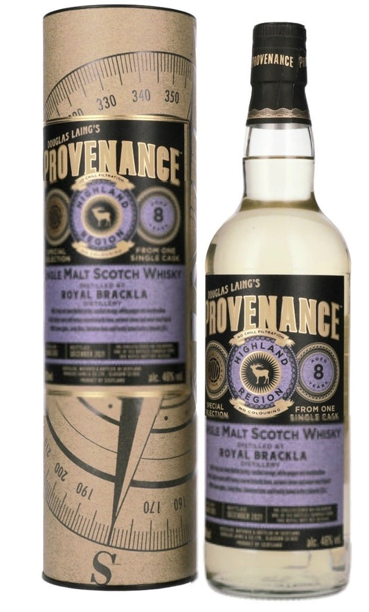 Royal Brackla 8Y single cask 2013 2021 Provenance 46% vol. 0,7l  Whisky Douglas Laing s  limitiert auf 913 Flaschen