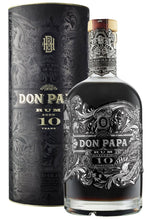 Cargue la imagen en el visor de la galería,Don Papa Rum 10y Philippinen 0,7l 43% vol. Blech oder Korkdeckel
