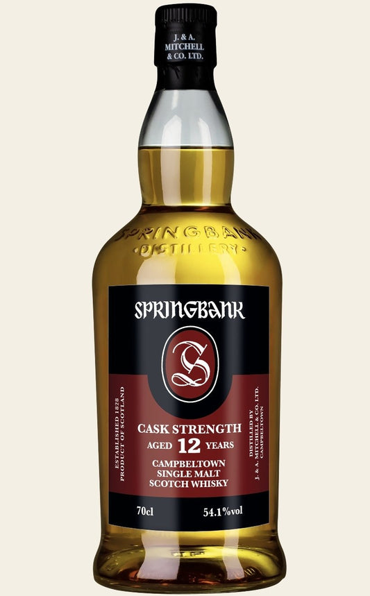 Springbank 12y Cask Strength 2023 o.Dose 0,7l 54,1% vol. Schottland Campbeltown  60 % Ex-Bourbon und