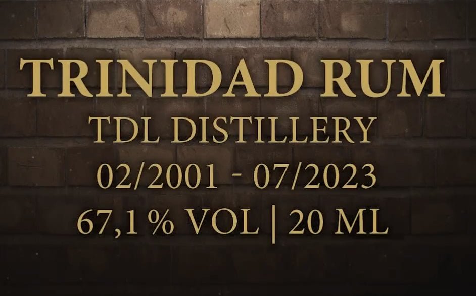 Ra Rum Artesanal Trinidad TDL 2001 S 2023 #135 0,5l 67,1%vol. single cask  limitiert auf 242 Flaschen