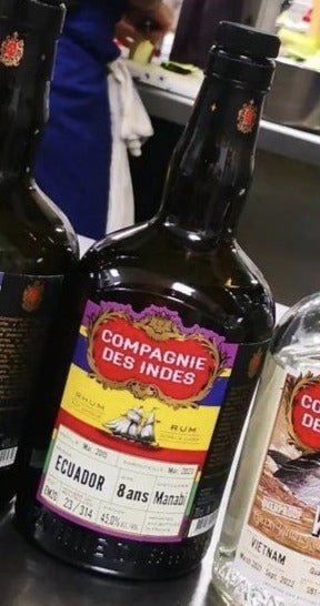 Compagnie des indes Ecuador 2015 2023 Dist 45% vol. 0,7l CDI Rum