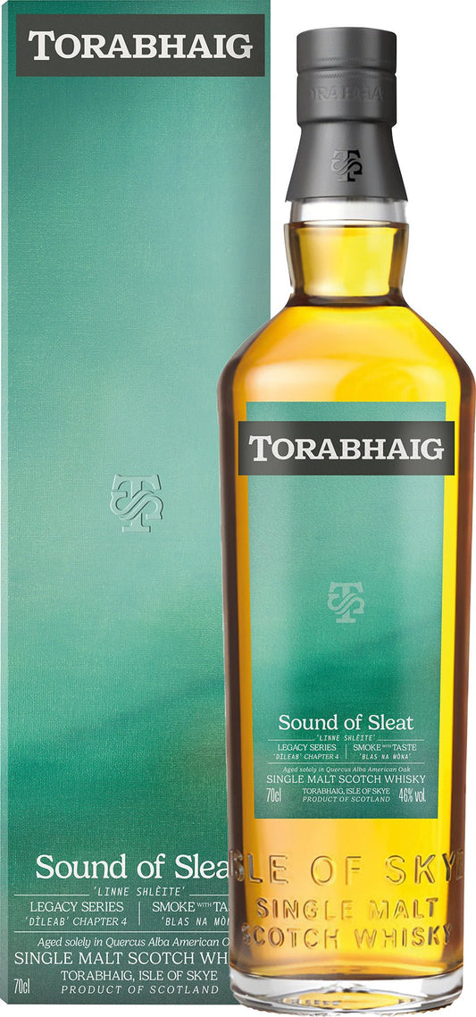 Torabhaig Sound of Sleat 4 2025 the legacy series 0,7l 46% vol. mit GP Whisky skye single malt