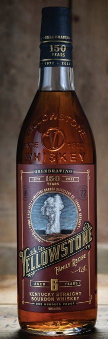 Yellowstone 150th 6y Family Recipe Sell Bourbon Whiskey 0,7l 50% vol. limitiert