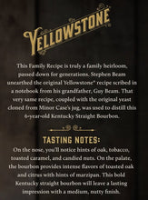Load image into Gallery viewer, Yellowstone 150th 6y Family Recipe Sell Bourbon Whiskey 0,7l 50% vol. limitiert
