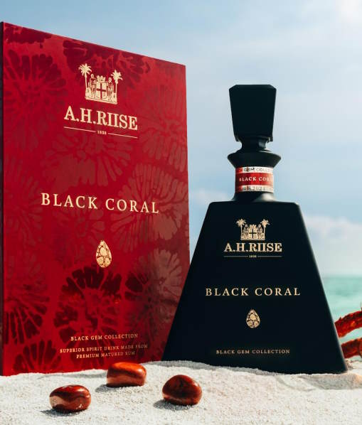 A.H.Riise Gemstone Black Coral 2024 0,7l 45,8% vol. Rum limited