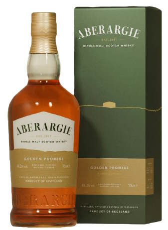 Aberargie golden Promise limited edition Whisky single malt 0,7l 48,2 % vol. mit GP Morrison