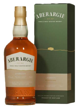 Aberargie Laureate limited edition Whisky single malt 0,7l 48,2 % vol. mit GP Morrison
68 % First-Fill-Sherry Butts und 32 % First-Fill-Bourbon Barrels