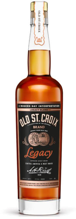 Old st.croix Lagacy 2025 0,7l 42% vol. limited A.H.Riise Rum Basis