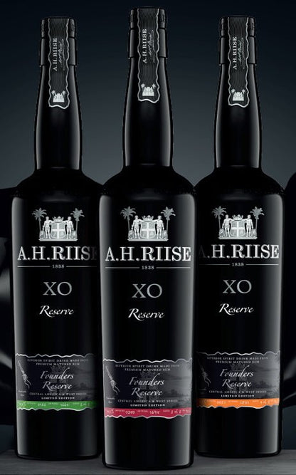A.H.Riise XO Founders 5 orange 2023 Reserve 0,7l 44,4% vol. Rum limited limitiert auf 13.995 Flaschen
