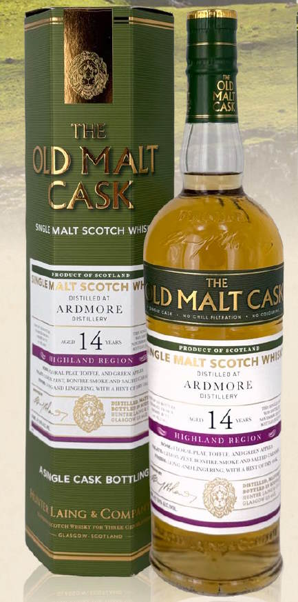 Ardmore 2010 Sherry Butt 14 y single cask OMC 50% vol. 0,7l old malt cask Whisky Hunter Laing