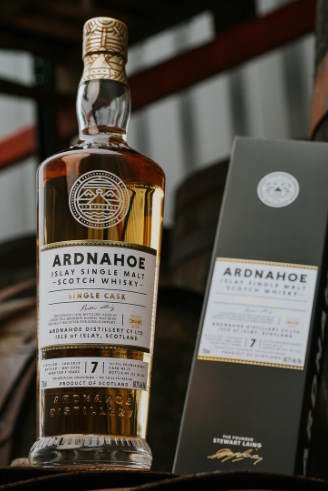 Ardnahoe 2019 2026 7 y FFB Barrel 70 50th Anniversary Kirsch whisky 0,7l 60,2 % vol. Single cask