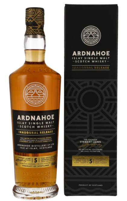 Ardnahoe Inaugural 5y first Release islay GP whisky 0,7l 50 % vol.