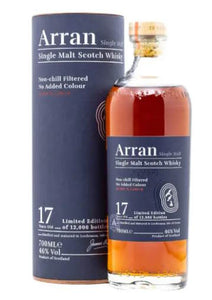 Arran 17y old  0,7l 46 % vol. Single Malt Whisky
