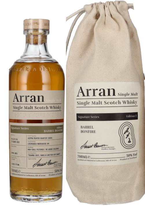 Arran Barral Bonfire Signature Ed. 2 0,7l 50 % vol. Single Malt Whisky