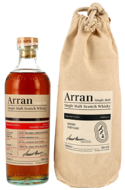 Arran Sherry Serenade 9y Signature Ed. 4 0,7l 50 % vol. Single Malt Whisky